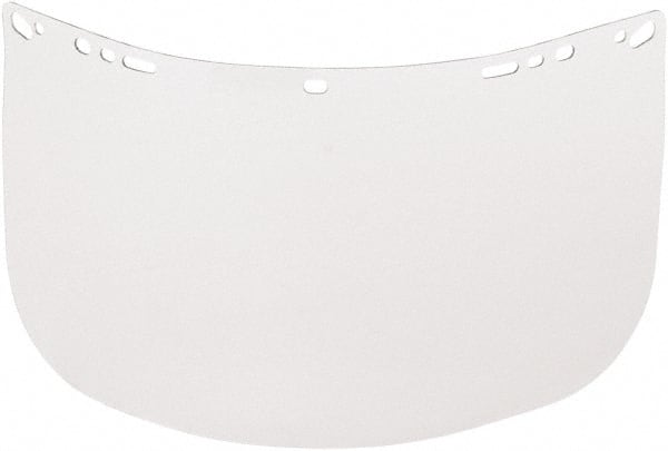 Face Shield Windows & Screens: Face Shield, Clear, 8" High, 0.06" Thick