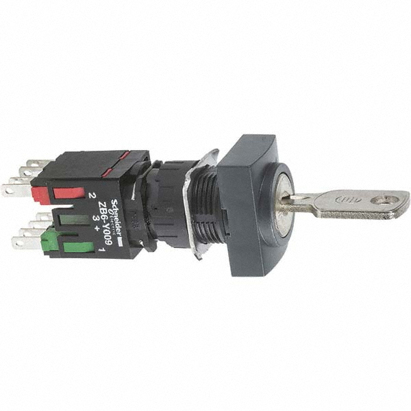 Schneider Electric Selector Switch Maintained (MA), Black Key MSC