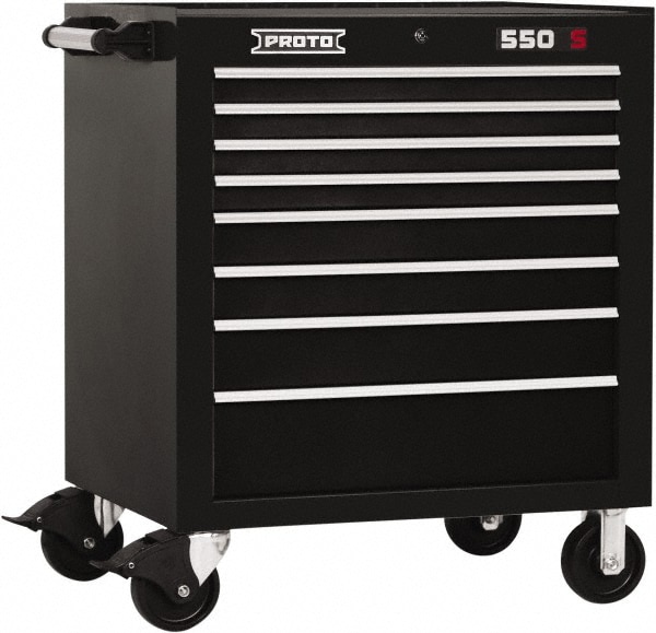 PROTO J553441-8BK Steel Tool Roller Cabinet: 8 Drawers Image