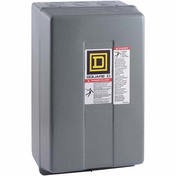 Square D 1 NEMA Rated, 6 Pole, Electrically Held Lighting Contactor