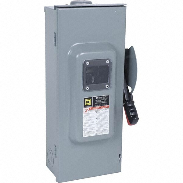 Square D Safety Switch NEMA 3R, 100 Amp, 600V MSC Direct