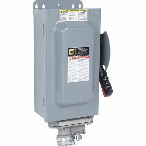 30 Amp, 600 VAC, 3 Pole Nonfused Safety Switch