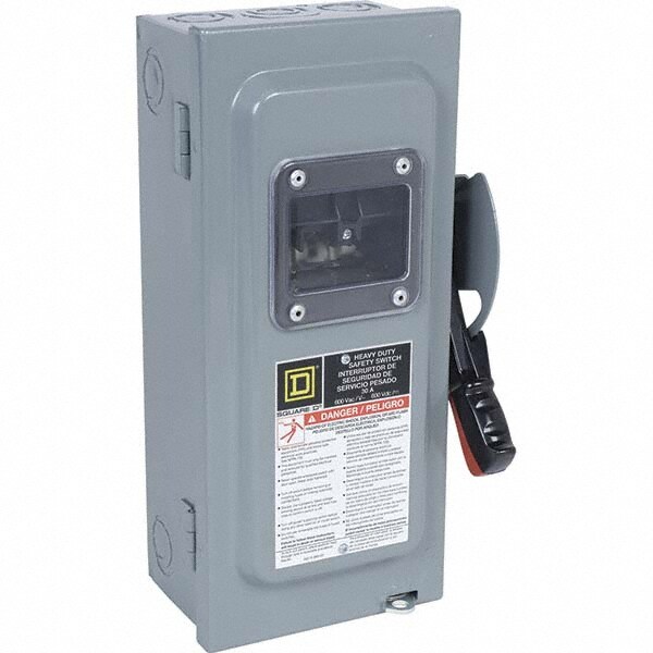 30 Amp, 600 V, 3 Pole Nonfused Safety Switch