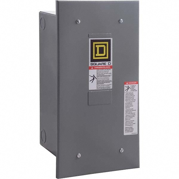 1 NEMA Rated, 4 Pole, Electrically Held Lighting Contactor