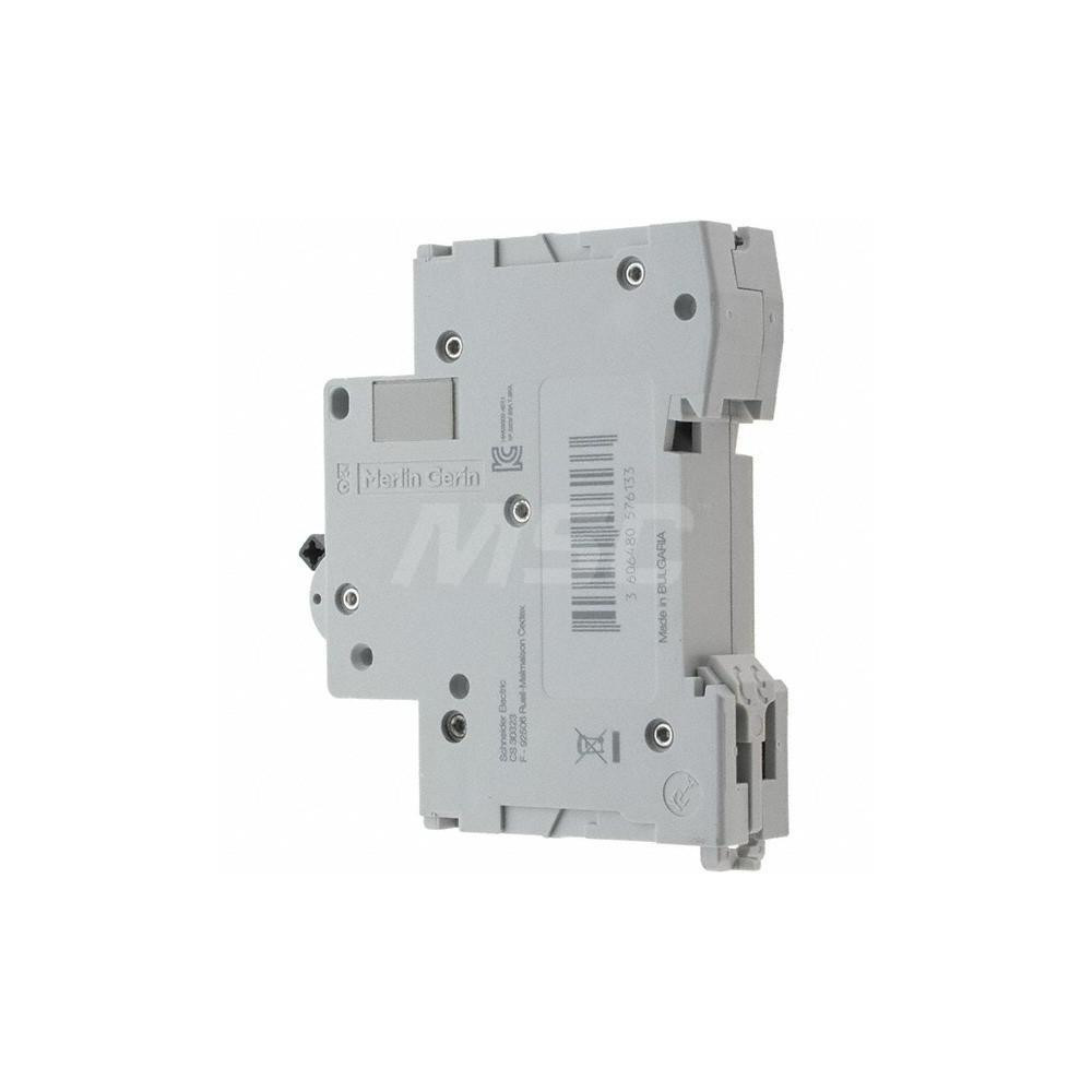 Schneider Electric 20 Amp, 440 VAC, 1 Pole, DIN Rail Mounted Miniature Circuit Breaker MSC