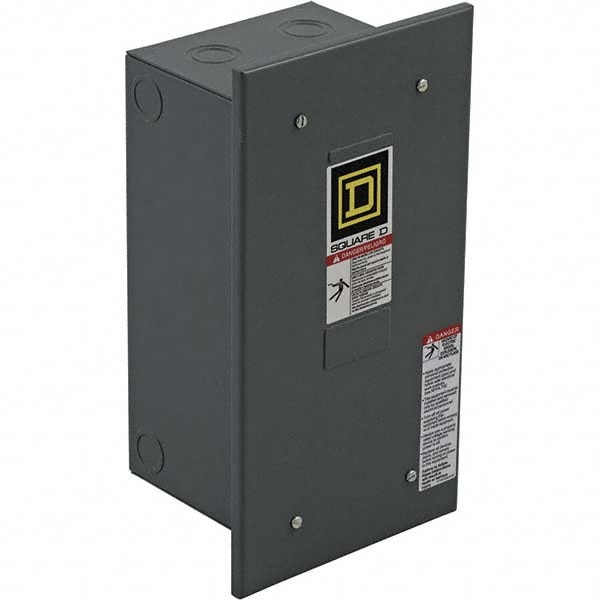 1 NEMA Rated, 2 Pole, Electrically Held Lighting Contactor