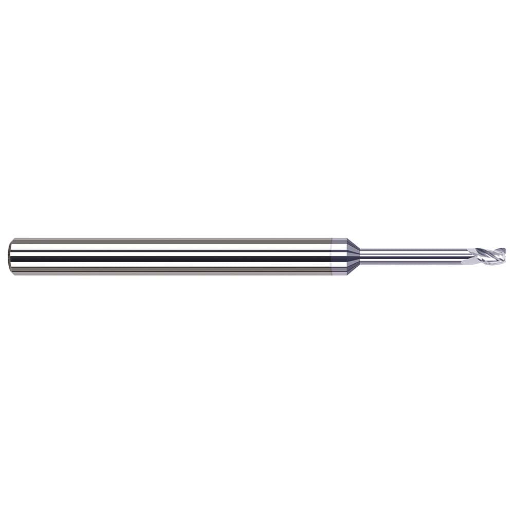 Harvey Tool 961416-C8 Corner Radius End Mill: 1/4" Dia, 3/8" LOC, 0.01" Radius, 3 Flutes, Solid Carbide Image