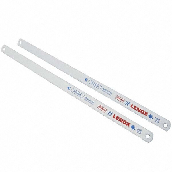 Hand Hacksaw Blades; Blade Material: Bi-Metal ; Blade Length (mm): 12in ; Blade Length (Inch): 12 ; Blade Width (Inch): 1/2 ; Flexible Blade: Yes ; Cutting Edge Style: Toothed
