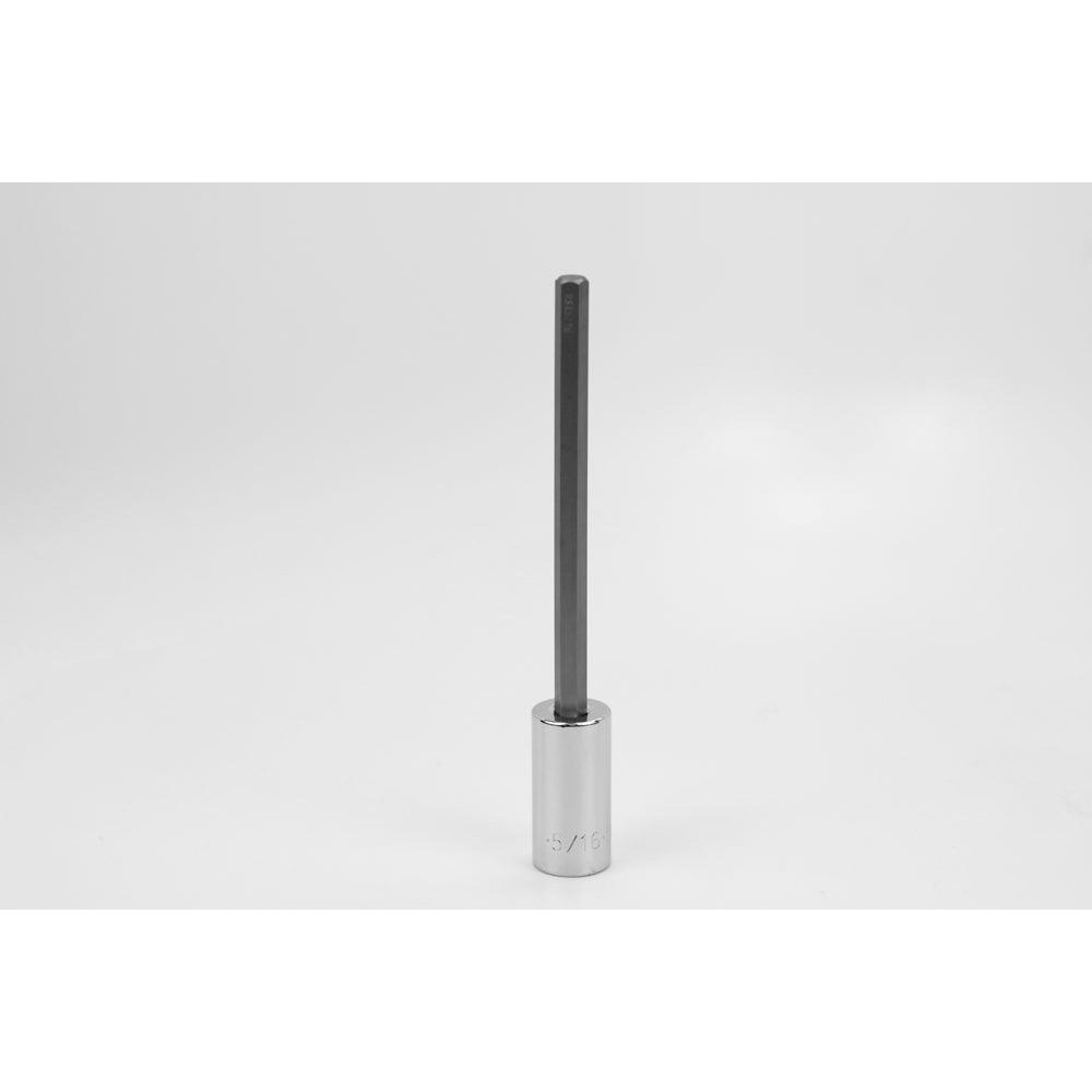Hand Hex Bit Socket: 1/2" Drive, 5/16" Hex