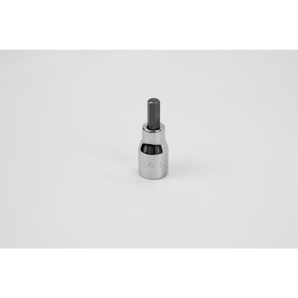 Hand Hex Bit Socket: 3/8" Drive, 1/4" Hex