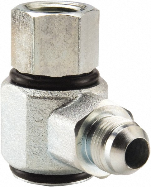 Hydraulic Hose Swivel Fitting: 3/4-14, 3,000 psi