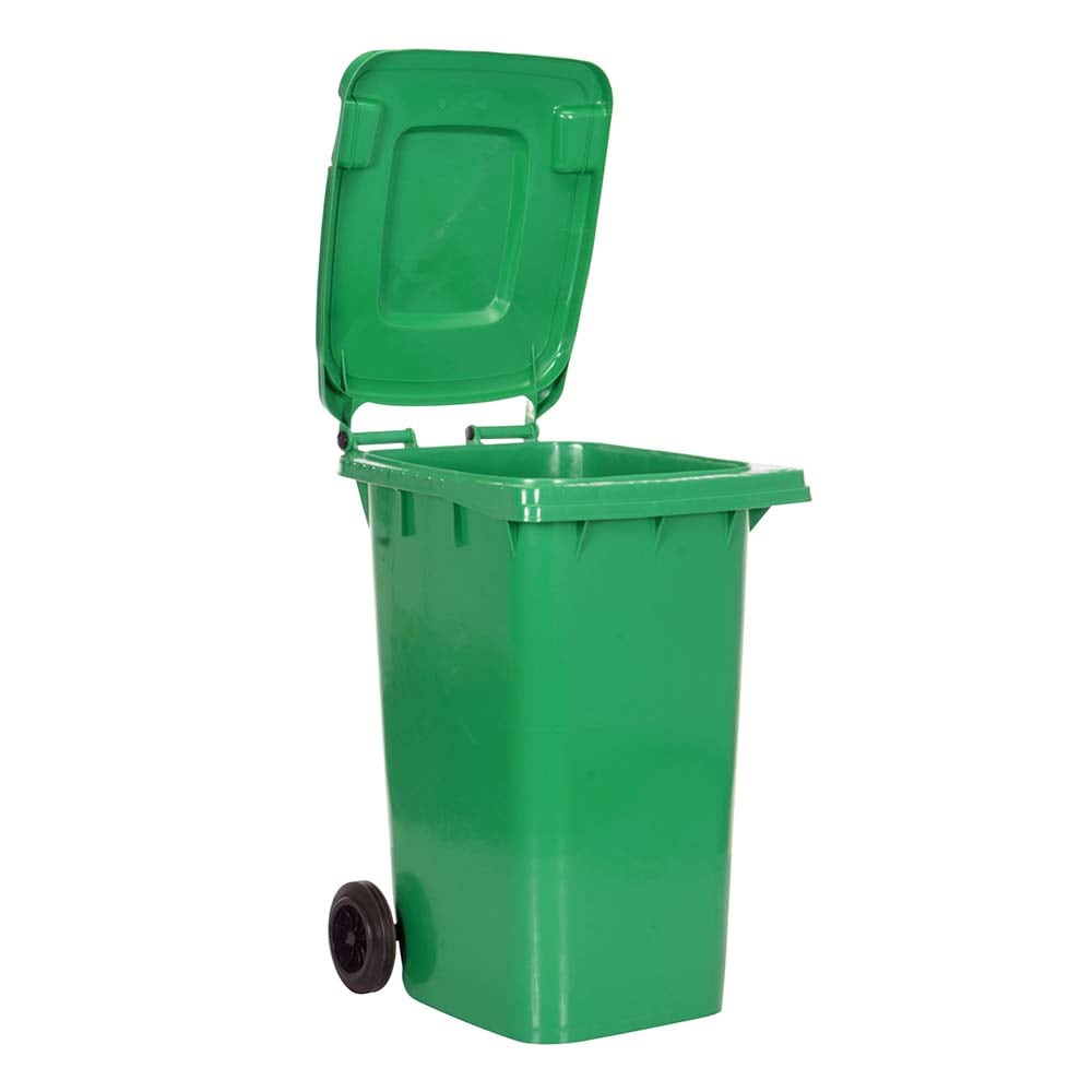 Vestil - 64 Gal Rectangle Green Trash Can - 56886666 - MSC Industrial ...