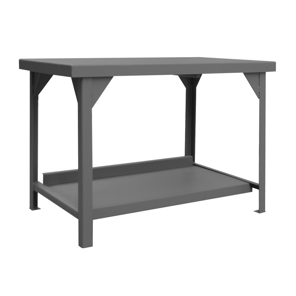 Durham HDWB-3048-95 Stationary Workbench: Textured Gray Image