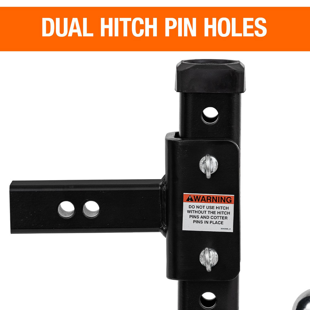 Buyers Products Hitch Drawbars; 2" 600015000LB STL ADJUSTABLE TRI