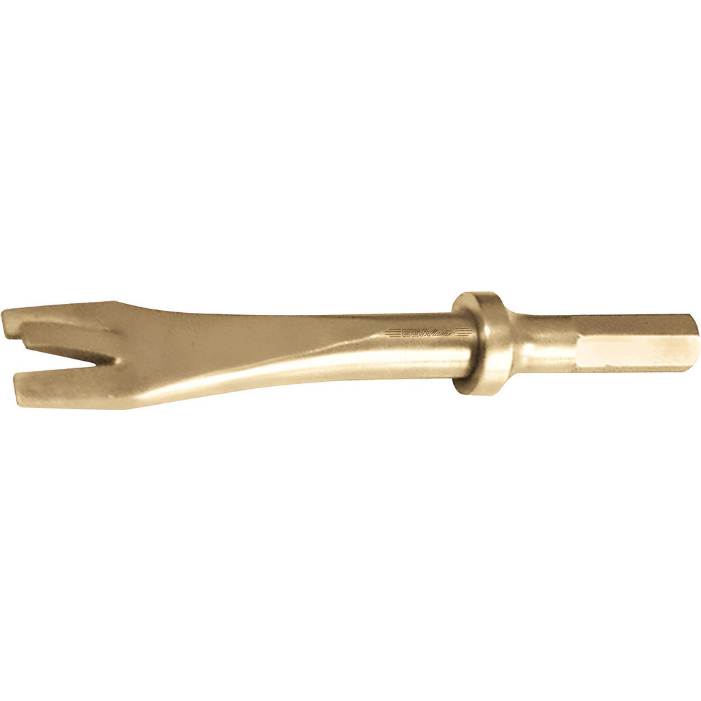 Channel Chisel EGA Master - Flat Chisel: V-Channel Tip, Non-Sparking | MSC Direct
