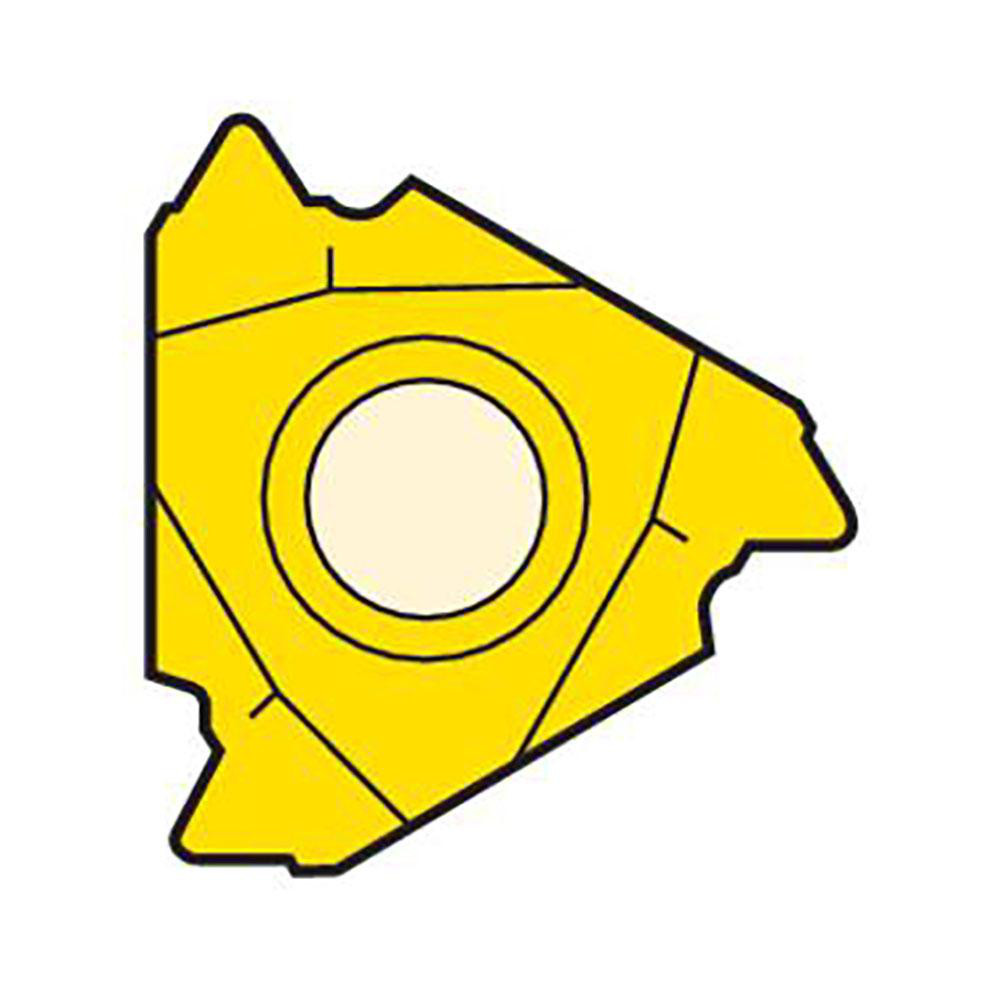 Seco - Laydown Threading Insert: 16ER24UNCP500, Carbide | MSC Direct