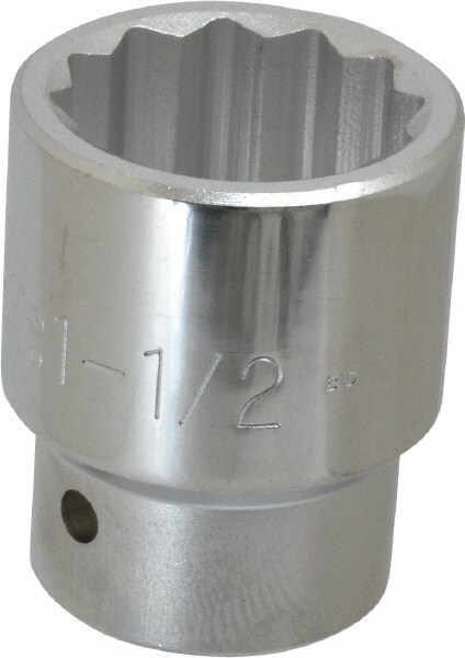 PROTO J5748 Hand Socket: 1-1/2" Socket, 12-Point Image