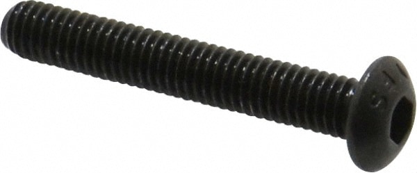 Value Collection 701111PR Socket Cap Screw: #10-32 x 1-1/4, Alloy Steel, Black Oxide Finish Image