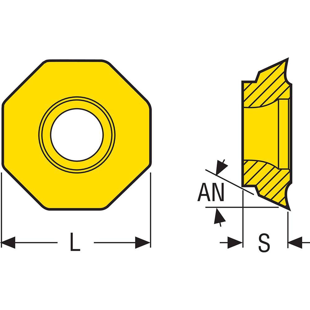 Seco - OFEX05T305TN-ME07 T25M Carbide Milling Insert - 06322051 - MSC ...