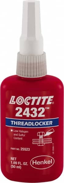 LOCTITE 219481 50 mL Bottle Blue Liquid Threadlocker 