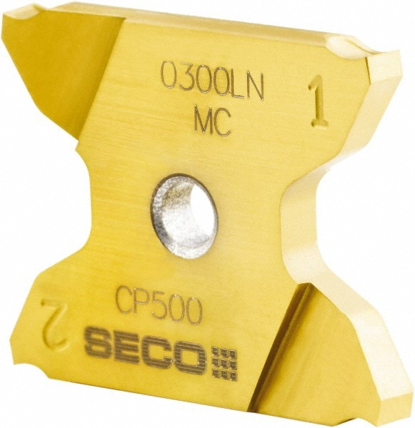 Seco 2823040 Grooving Insert: X4GK2503019-A0062RNMC CP500, Solid Carbide Image