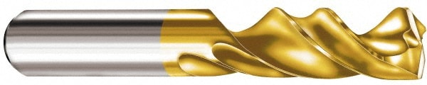 SGS 51312 Screw Machine Length Drill Bit: 0.4844" Dia, 145 °, Solid Carbide 