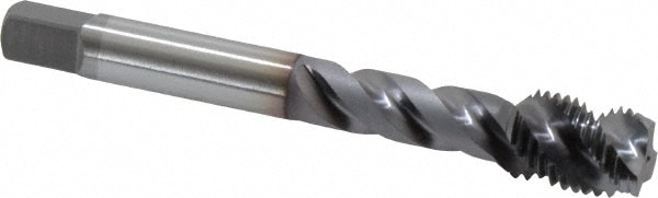 OSG 2942208 Spiral Flute Tap: 7/16-20, UNF, 3 Flute, Modified Bottoming, Vanadium High Speed Steel, TICN Finish Image