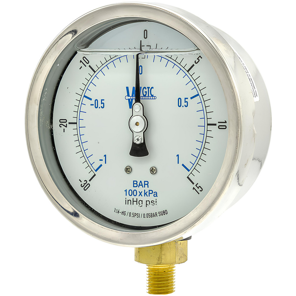 Heavy Duty Filled Gauge 2.5,4"