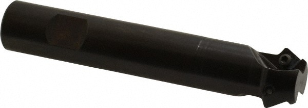 Seco 70080 60° Lead Angle, 3/4" to 1.04" Cut Diam, 3/4" Shank Diam, Indexable & Chamfer End Mill Image