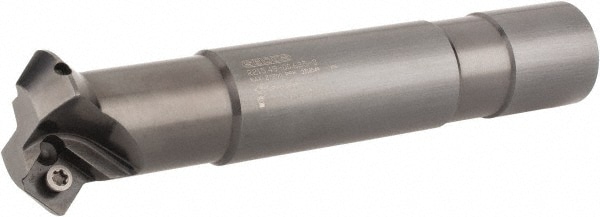 Seco 72168 45° Lead Angle, 5/8" to 1.039" Cut Diam, 3/4" Shank Diam, Indexable & Chamfer End Mill Image