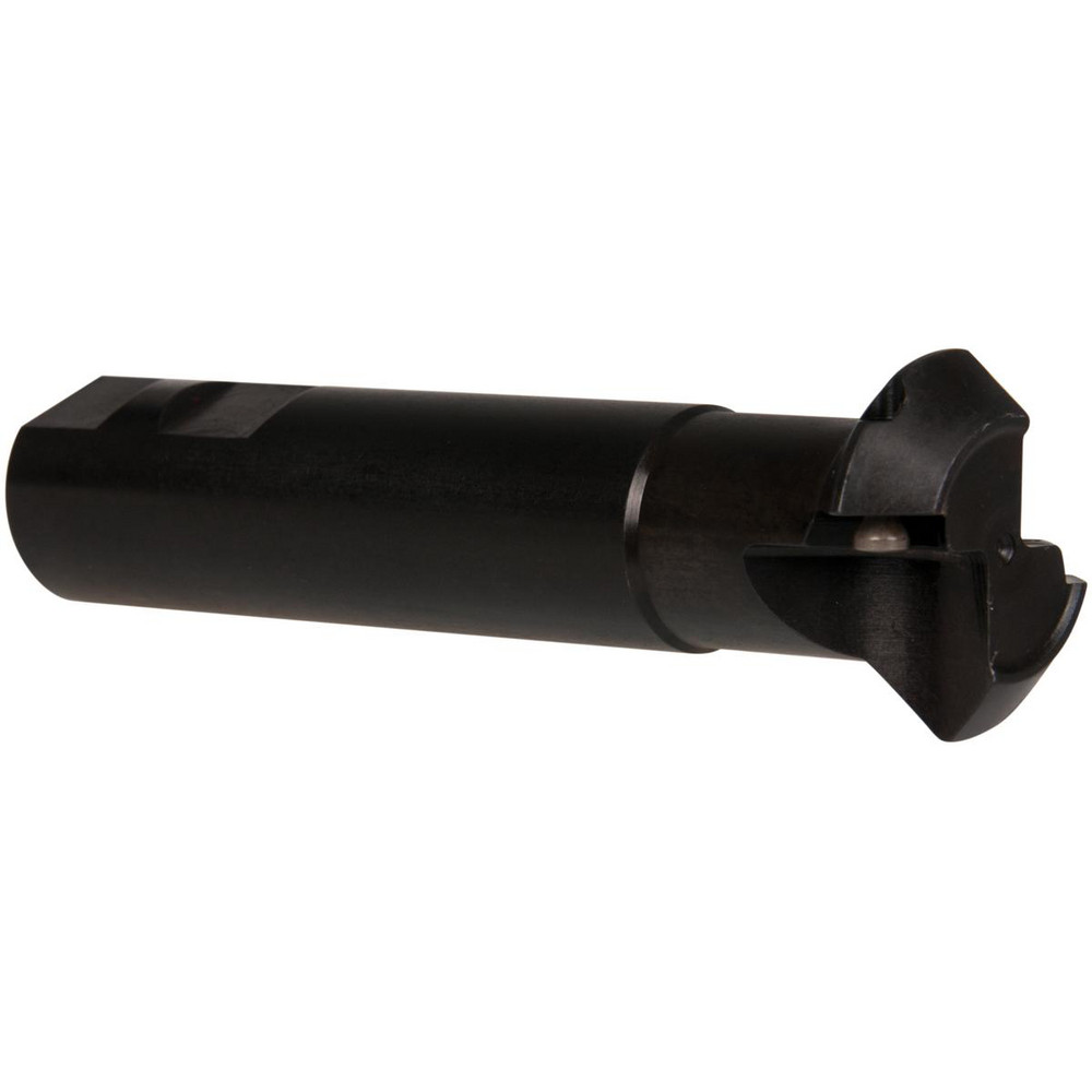 45° Lead Angle, 1" to 1.55" Cut Diam, 1" Shank Diam, Indexable & Chamfer End Mill