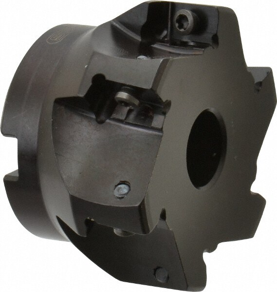 Seco 75072191 2-1/2" Cut Diam, 3/4" Arbor Hole Diam, 0.59" Max Depth, Indexable Square-Shoulder Face Mill Image