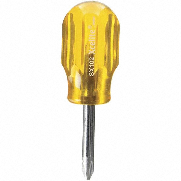 Xcelite Phillips Screwdrivers; SX102 PHILLIPS STUBBY XCELITE 2