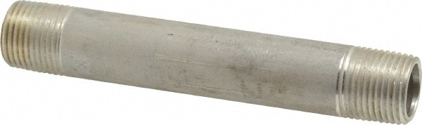 3/8 x 4" 6061 Aluminum Pipe Nipple