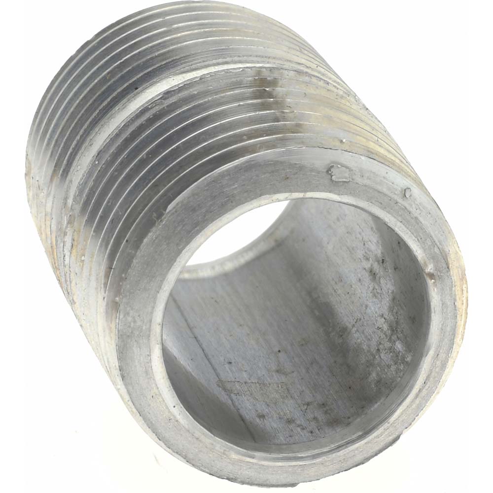 Merit Brass 1/2 x 11/8" 6061 Aluminum Pipe Nipple 57067571 MSC