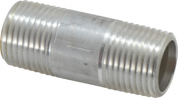 1/2 x 2" 6061 Aluminum Pipe Nipple