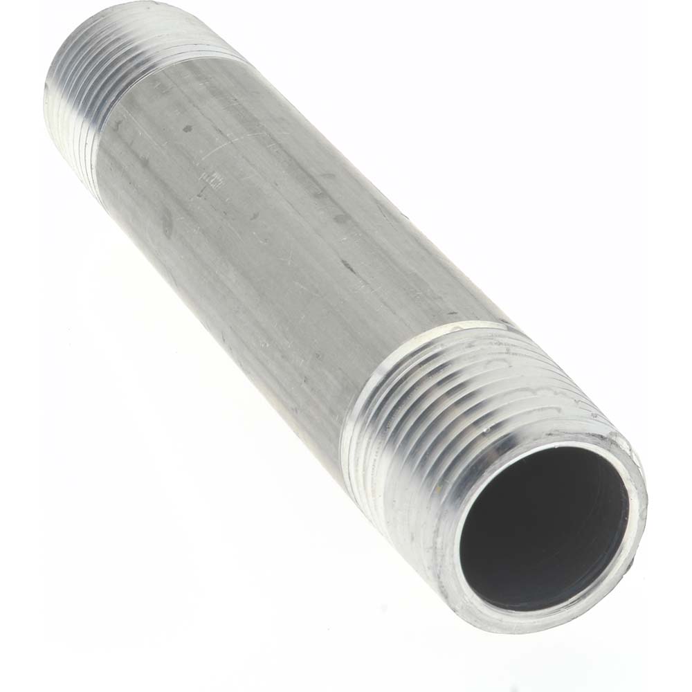 Merit Brass 1/2 x 4" 6061 Aluminum Pipe Nipple 57067639 MSC