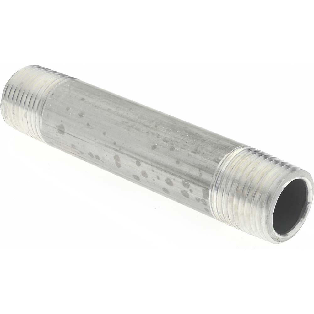 Merit Brass 1/2 x 4" 6061 Aluminum Pipe Nipple 57067639 MSC