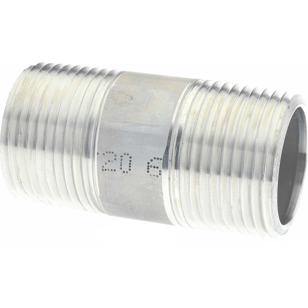 Merit Brass 3/4 x 2" 6061 Aluminum Pipe Nipple MSC Industrial