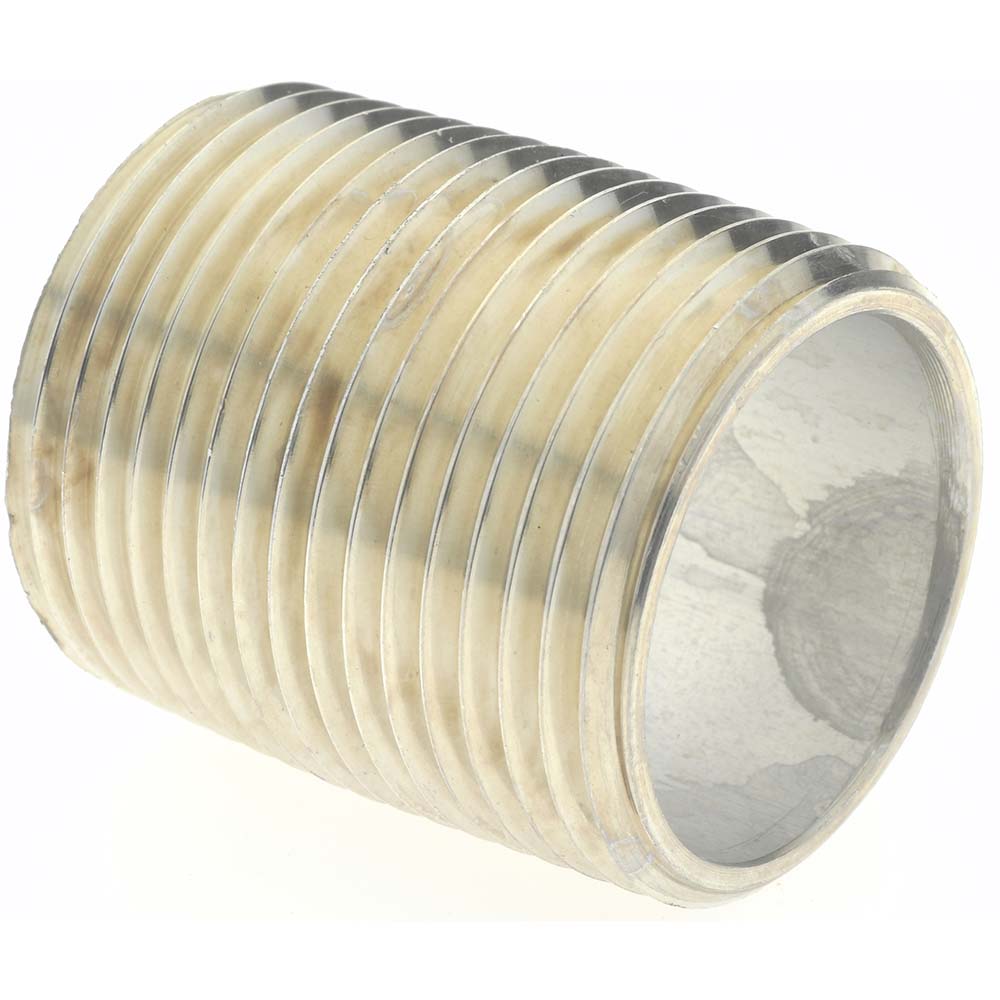 Merit Brass 1 x 11/2" 6061 Aluminum Pipe Nipple 57067795 MSC