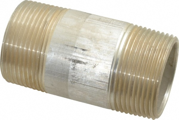 1-1/4 x 3" 6061 Aluminum Pipe Nipple