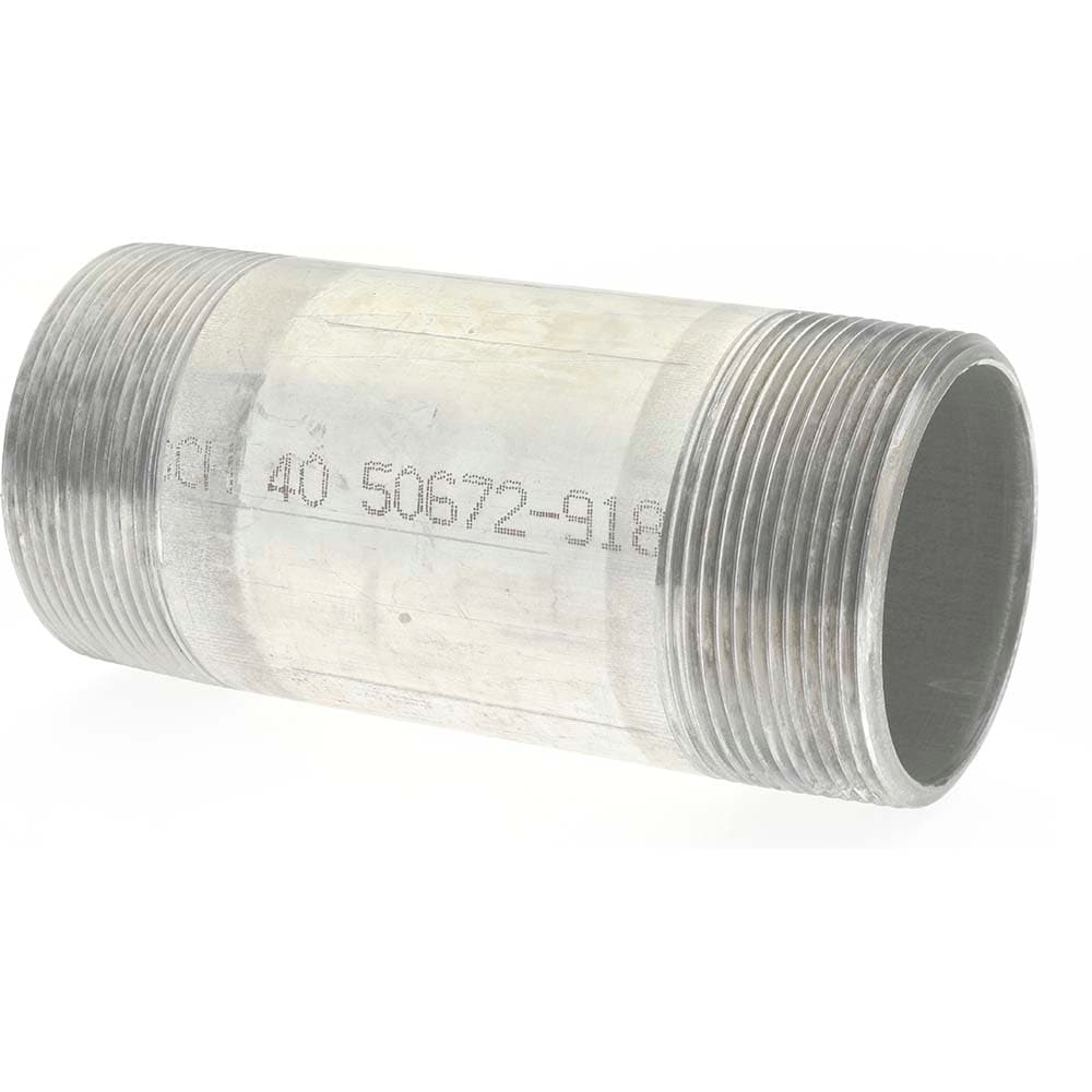 Merit Brass 8032-500 2 x 5" 6061 Aluminum Pipe Nipple Image