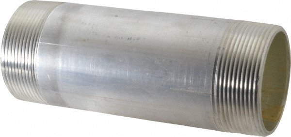 Merit Brass 8032-600 2 x 6" 6061 Aluminum Pipe Nipple Image