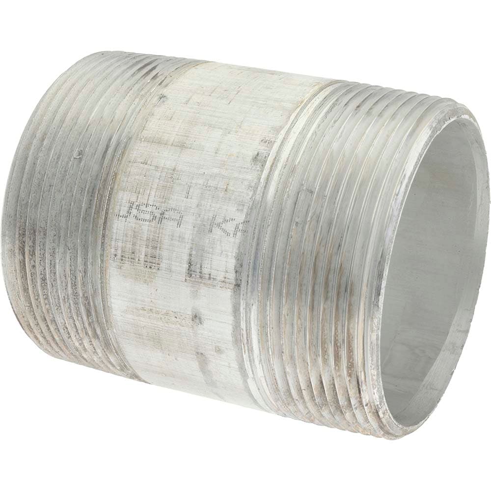 Merit Brass 8048-400 3 x 4" 6061 Aluminum Pipe Nipple Image