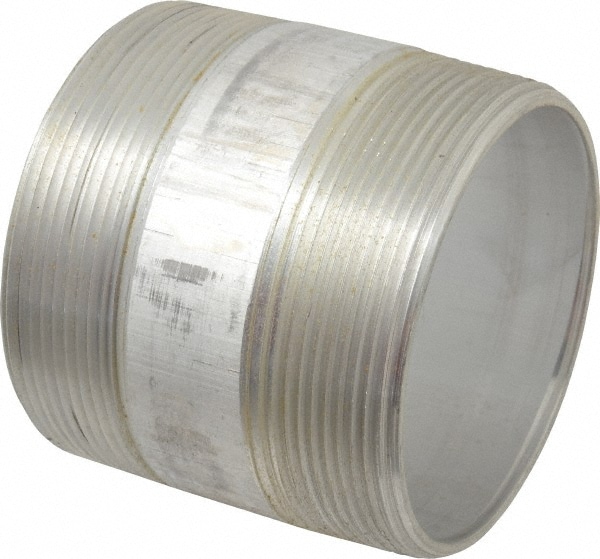 Merit Brass 8064-400 4 x 4" 6061 Aluminum Pipe Nipple Image