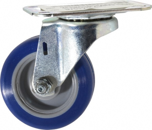 E.R. Wagner - Swivel Top Plate Caster: Polyurethane, 3