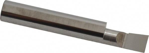 Accupro B320600R Corner Radius Boring Bar: 0.32" Min Bore, 0.6" Max Depth, Right Hand Cut, Submicron Solid Carbide 