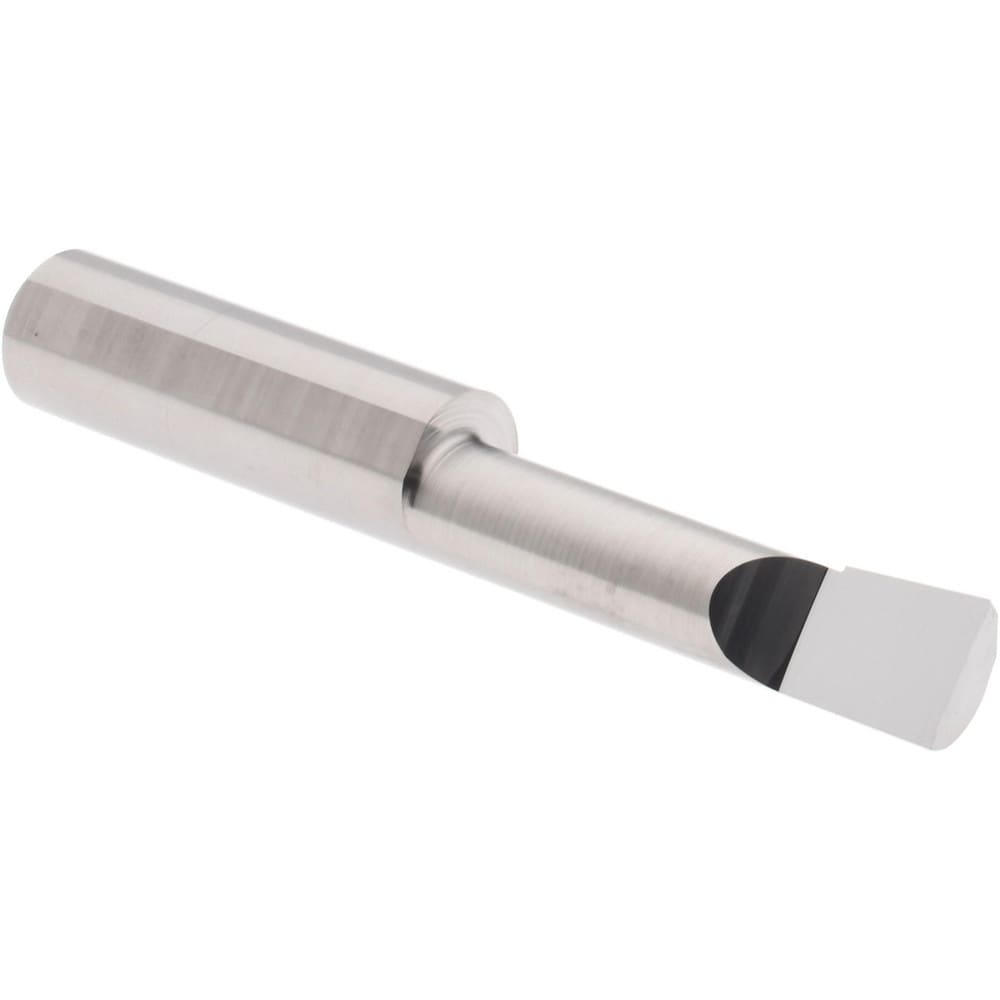 Accupro B3601250R Corner Radius Boring Bar: 0.36" Min Bore, 1-1/4" Max Depth, Right Hand Cut, Submicron Solid Carbide 