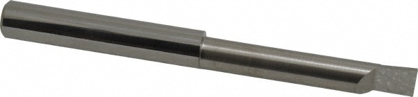 Accupro B3602000R Corner Radius Boring Bar: 0.36" Min Bore, 2" Max Depth, Right Hand Cut, Submicron Solid Carbide 