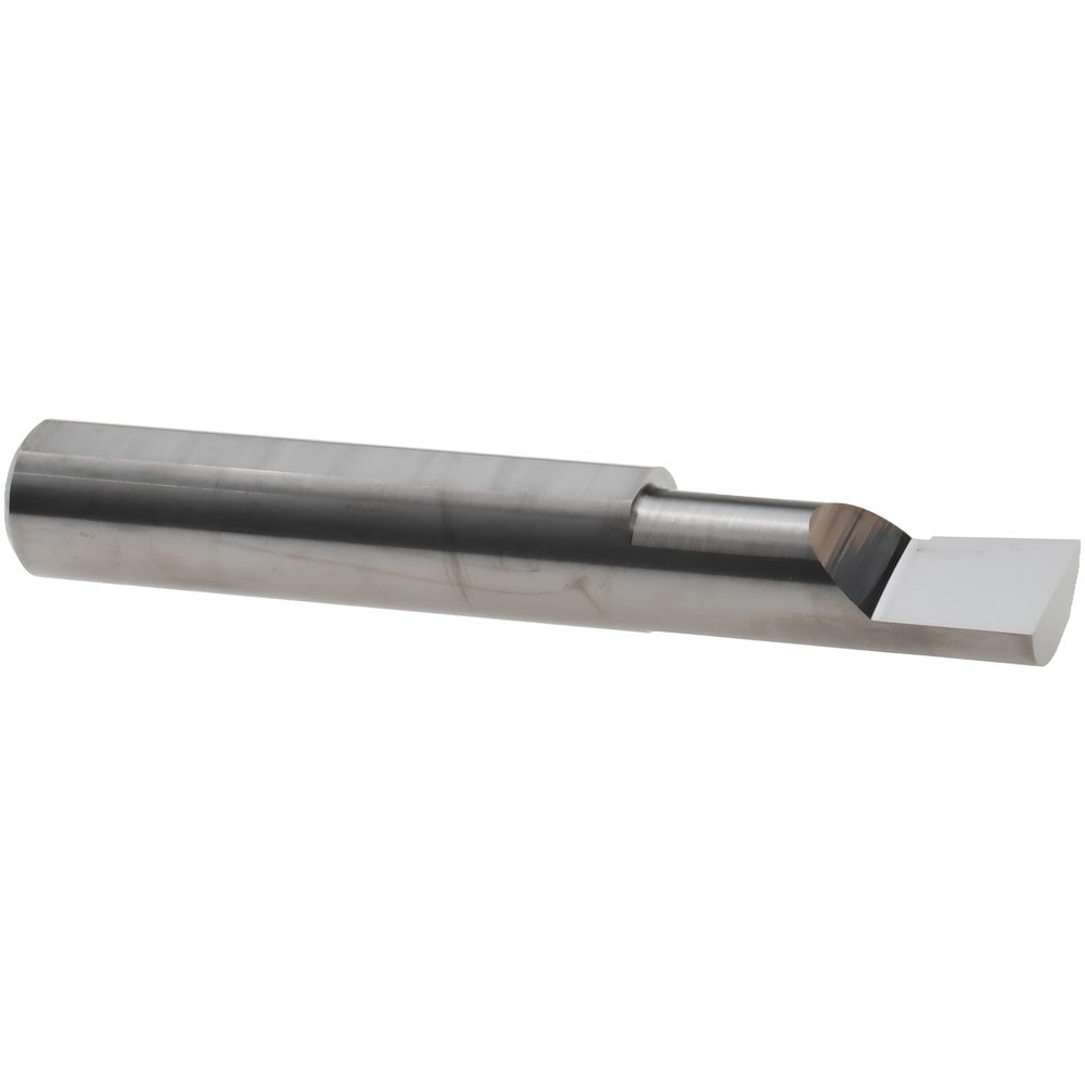 Corner Radius Boring Bar: 0.36" Min Bore, 0.9" Max Depth, Right Hand Cut, Submicron Solid Carbide